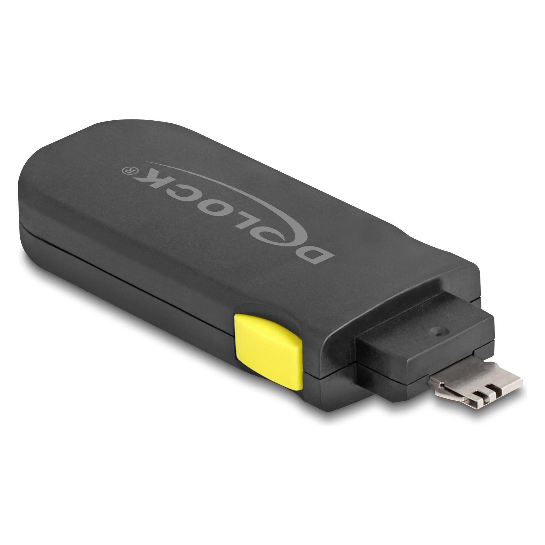 Delock USB Port Blocker Set für USB Typ-A Buchse 4 Stück + V (22031)