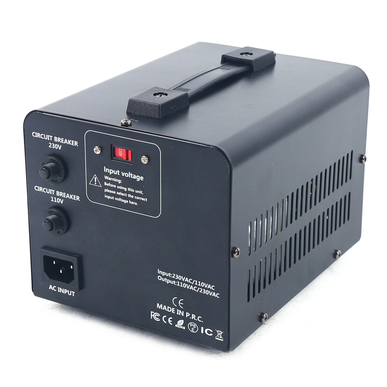 Enjoyshopping Transformator Omvormer 110V naar 230V 2000W Step-up/down