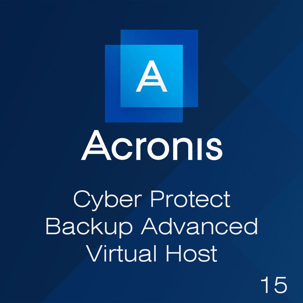 Acronis Cyber Backup Advanced Virtual Host Neukauf 1 Jahr V2HAEBLOS21