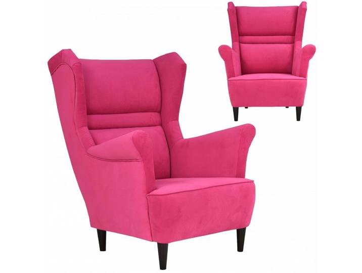 Family Meble Sessel Family Meble Zoja Ohrensessel Trinity 10 Velours 84x92x104 cm