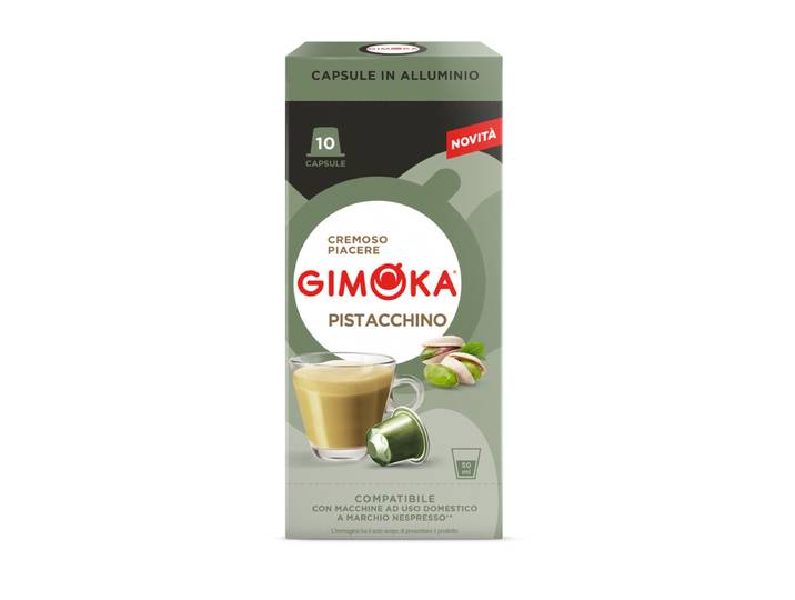 GIMOKA Nespresso Compatible Capsules Pistachio 10 capsules 65 g