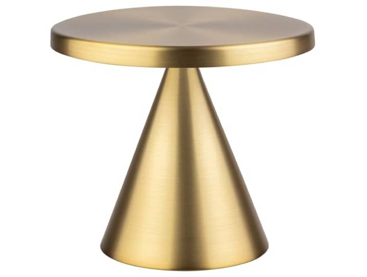 APS 17102 Lampe de table « CONE MINI »\, lampe sans fil\, avec station de charge\, câble de charge USB et télécommande\, hauteur 11\,5 cm\, or