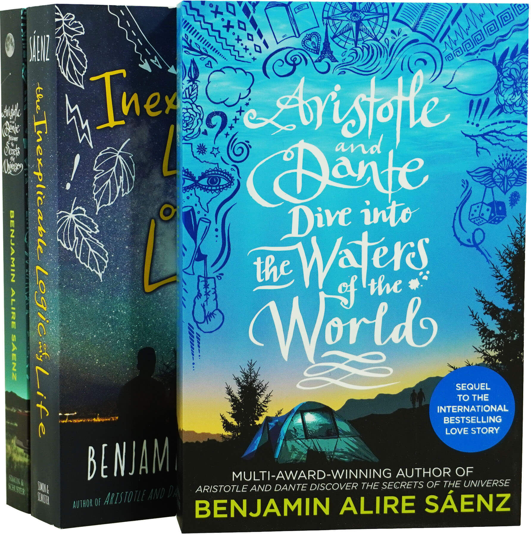 Benjamin Alire Saenz Collection 3 Books Set - Ages 14 years and up - Paperback Simon & Schuster