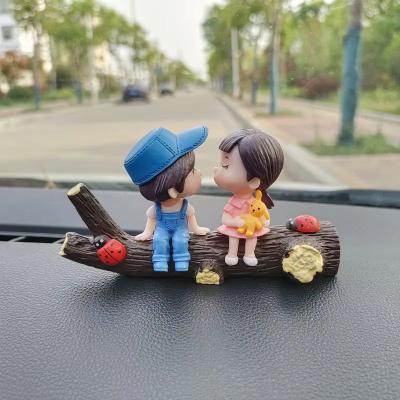 Inspired Finds Car Interior Cute Cartoon Balloon Ornament Dashboard Decoration For Couples (1 2 Pcs) blue Outfit Sitting Couple