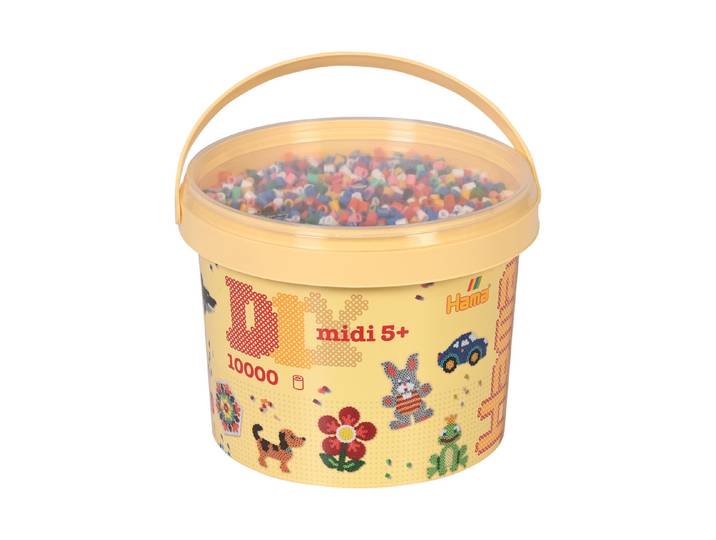 Hama Bügelperlen midi x10.000 vollton mix 00
