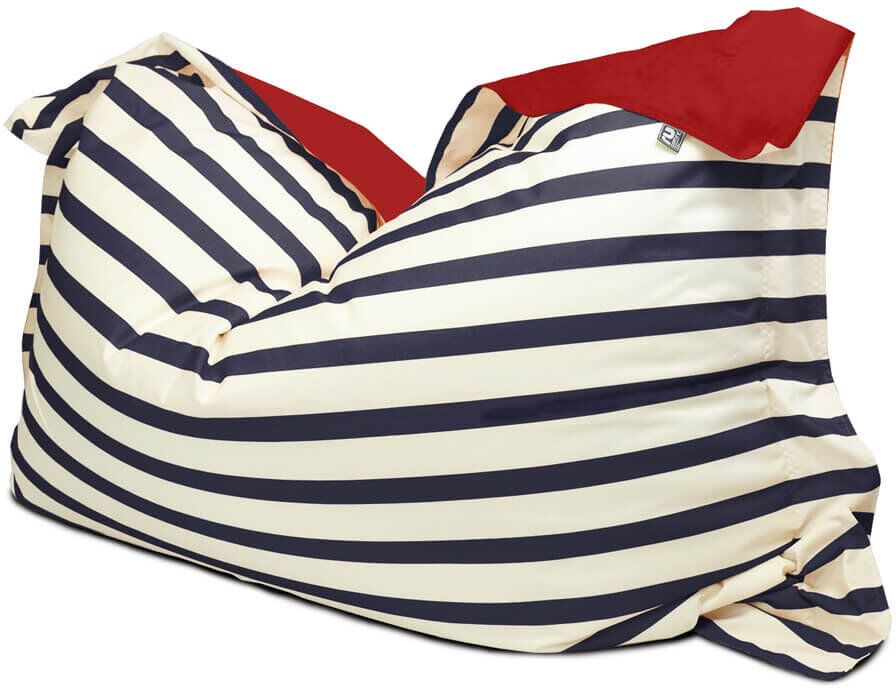 Isabelle & Max Ambie Bean Bag Lounger Navy Large