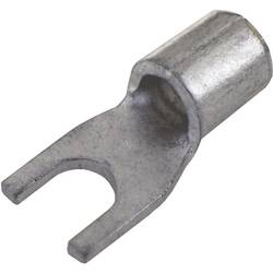 Weidmüller 1492650000 Gabelkabelschuh ohne Isolierung 6 mm² Loch-Ø=3.6 mm Unisoliert 100 St. Piece
