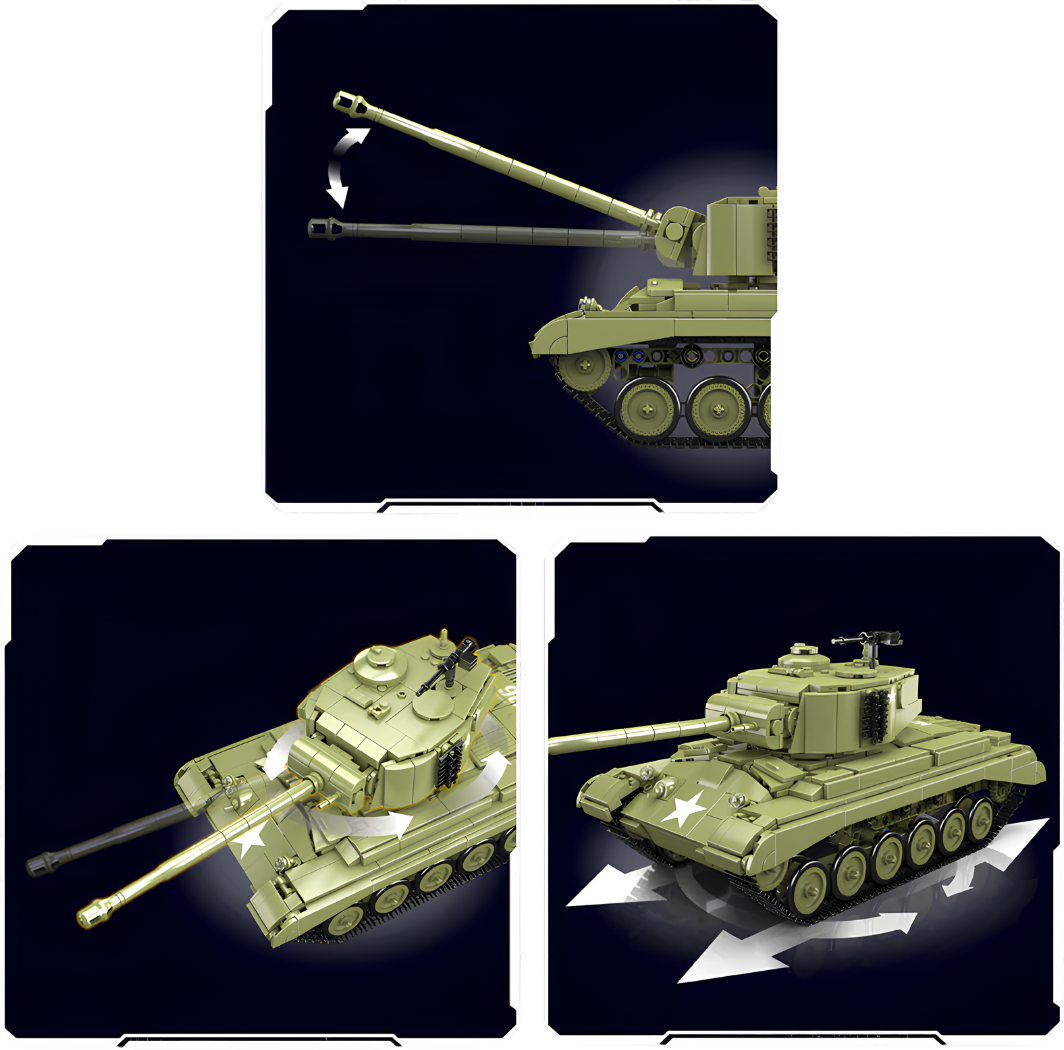 Mould King M26 Pershing Panzer RC – Mould King 20035