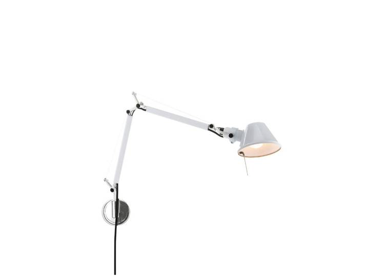 Tolomeo Micro Parete Wandleuchte, weiß - Artemide - Arbeitszimmer / Büro - Aluminium