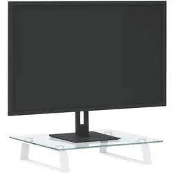 vidaXL Agathenburg, Monitor Erhöhung, Weiss