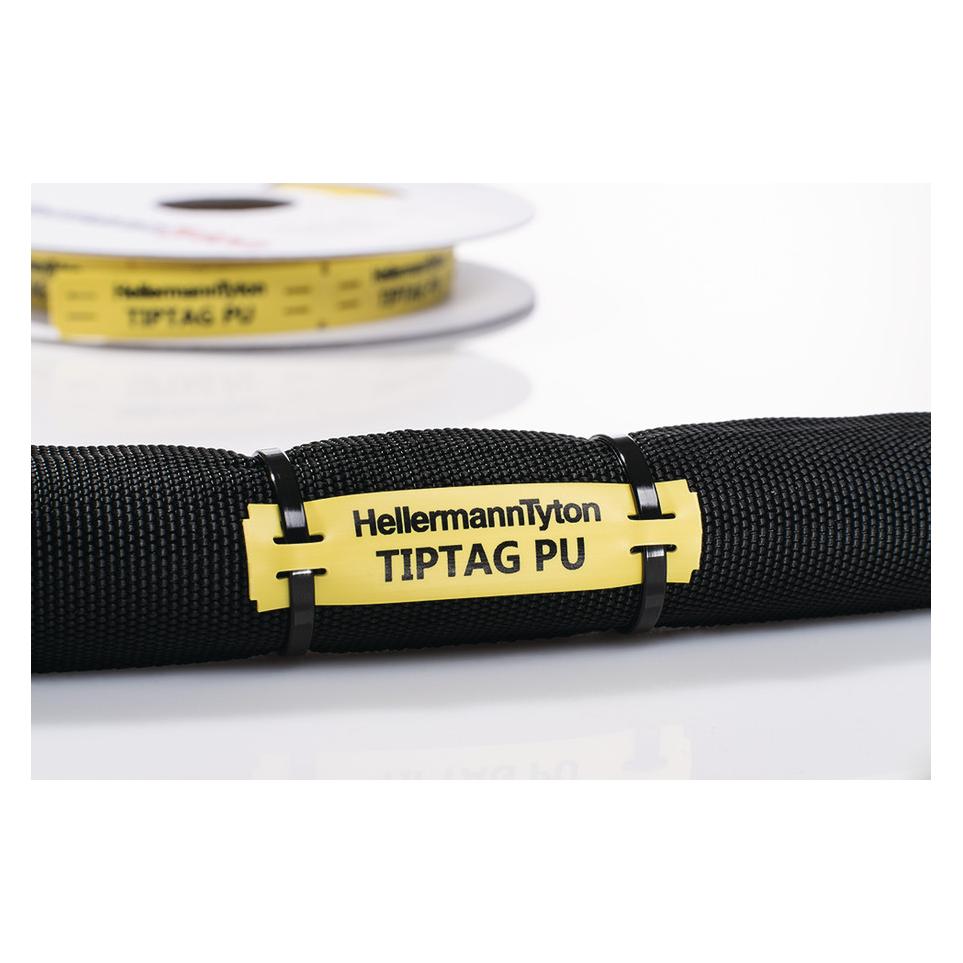 HellermannTyton TTAGPU11X65YE-PUR-YE (190) Zeichenträger 556-25019 (65 mm, 190 Stk.) (556-25019)