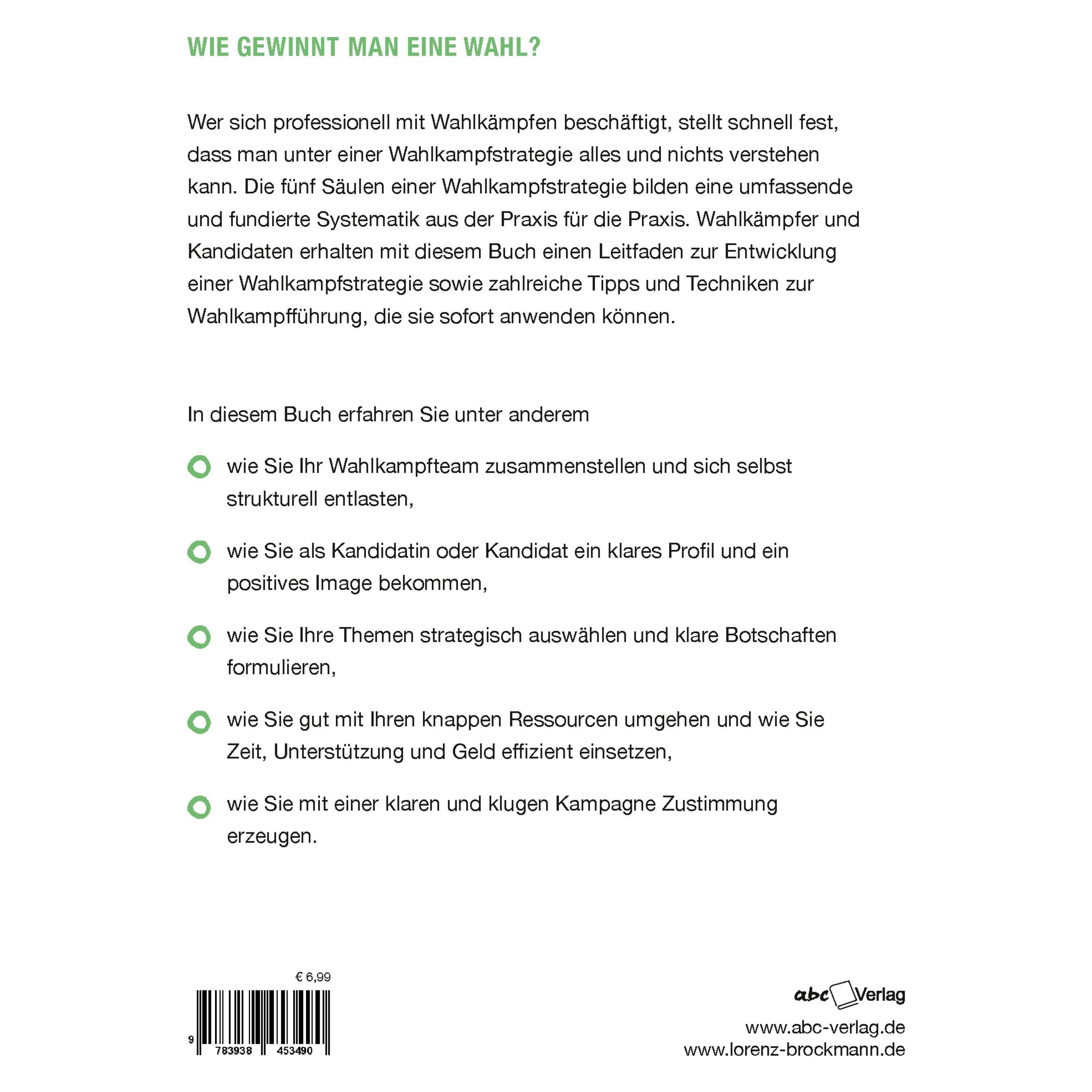Abc Brockmann:Crashkurs Wahlkampf (Deutsch, Lorenz Brockmann, 2017) (41254175)
