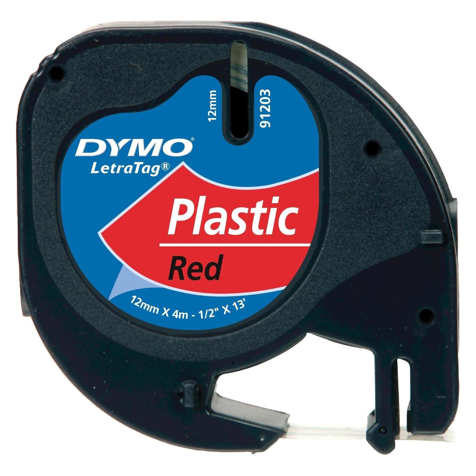 Dymo S0721630 (1.20 cm, Schwarz, Rot) (S0721630)