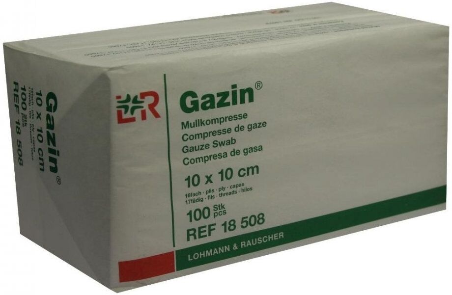 Gazin Op Kompressen 10x10cm 16fach