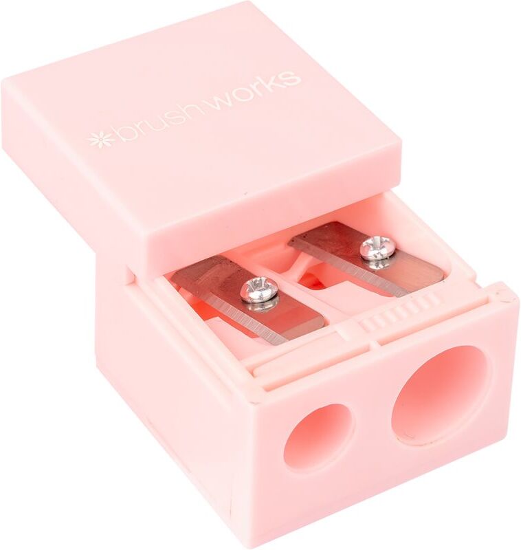 Brushworks Pencil Sharpener double cosmetic pencil sharpener 1 pc