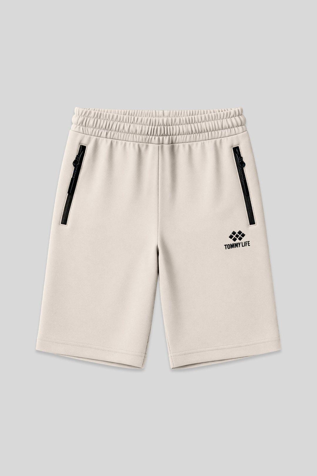 Herren Sweatshorts in regulärer Passform aus Strick
