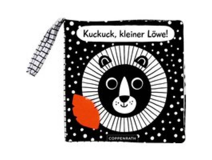Babys kuschelweiches Kontrastbuch Kuckuck kleiner Löwe!