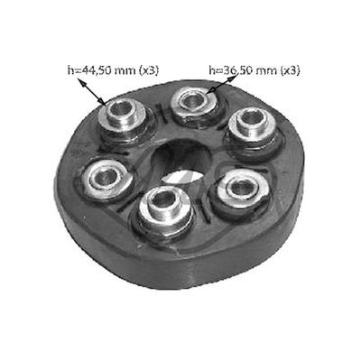METALCAUCHO Gelenk, Längswelle 04417 für RENAULT