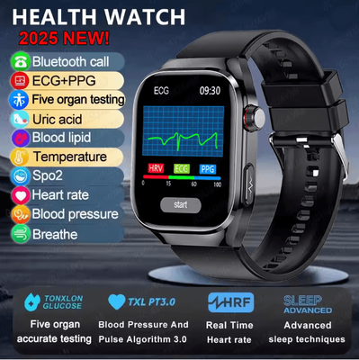 Inspire Essentials VitalScan Pro Health Monitoring Smart Watch With Bluetooth Calling 1