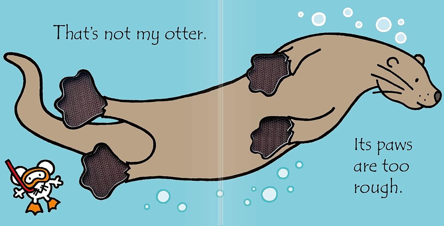 Usborne Touchy Feely That's Not My Otter by Fiona Watt