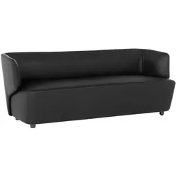 Carmen TUNE 3-Sitzer-Sofa – Schwarz