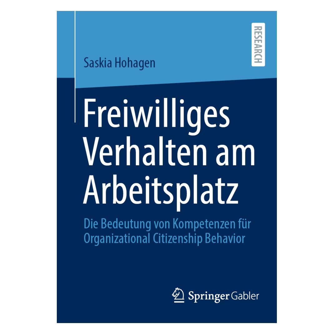 Springer Freiwilliges Verhalten am Arbeitsplatz (Deutsch, Softcover, Saskia Hohagen) (35152574)