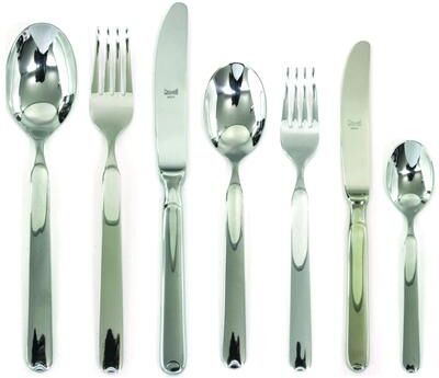 Mepra Goccia Flatware Set - 42 Pieces - Stainless Steel