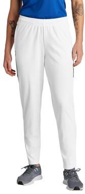 Sport-Tek LPST800 Women's Travel Pant in White/Iron Grey size XXL   Polyester