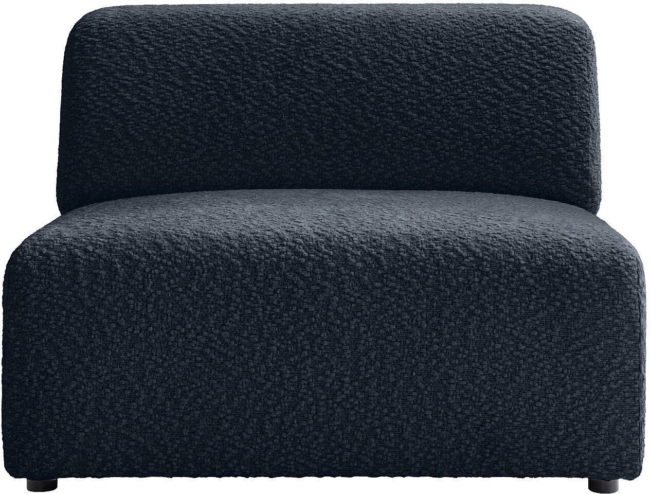 Unique Sillón en chenilla azul noche - TORISO