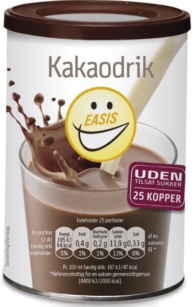 Easis Kakaodrik Sukkerfri, 200 G
