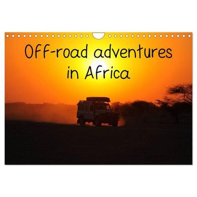 Off-road adventures in Africa (Wall Calendar 2027 DIN A4 landscape), CALVENDO 12 Month Wall Calendar