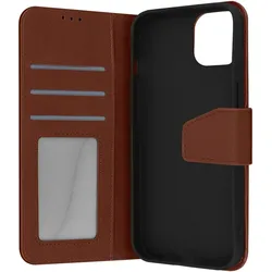 Avizar Premium Series (Apple iPhone 13), Smartphone Hülle, Braun
