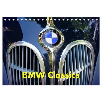 BMW Classics (Tischkalender 2026 DIN A5 quer), CALVENDO Monatskalender