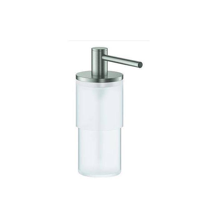 Grohe Atrio Seifenspender 40306DC3 supersteel, passend zu Halter 40304DC3