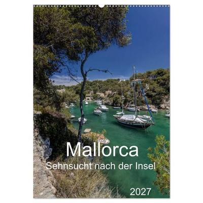Mallorca - Sehnsucht nach der Insel (Wandkalender 2027 DIN A2 hoch), CALVENDO Monatskalender