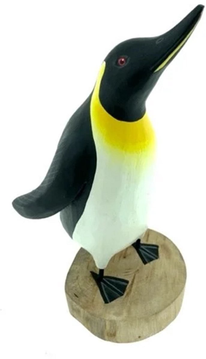 Pinguïn houten decoratie voor volwassenen