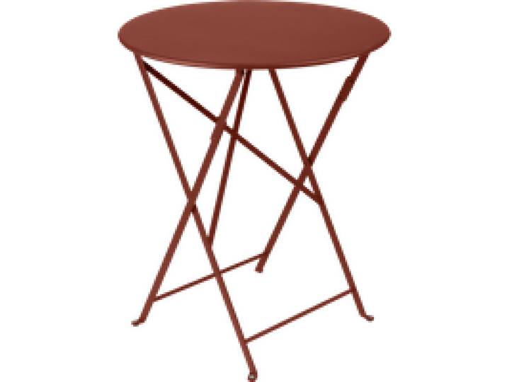 Table Ronde Pliante Ø60 cm Bistro en Acier