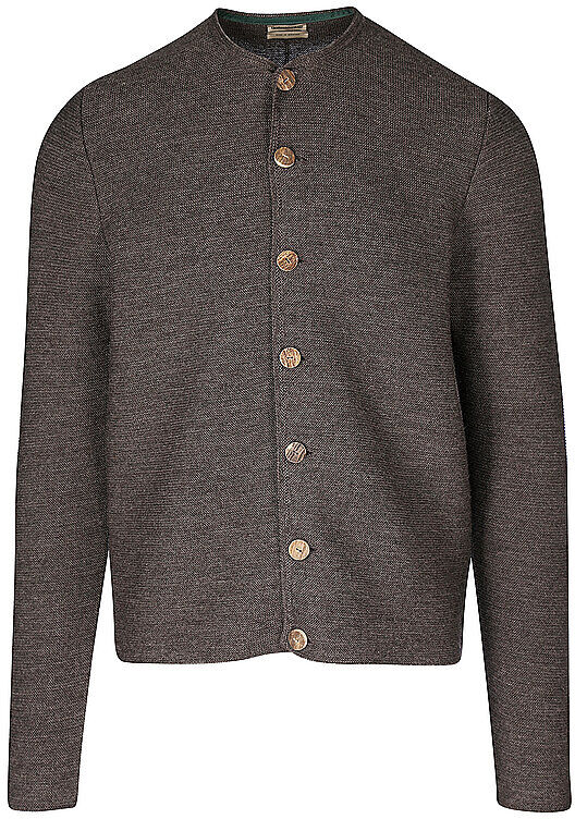 GOTTSEIDANK Trachten Strickjacke ALOISIUS grau   XL XL