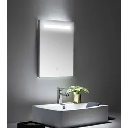 Posseik LED Spiegel 45x60 cm mit Touch Bedienung