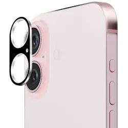 3x 9H Panzerglas für iPhone 16 3D KLAR Kameraglas echtes Tempered 9H Glass Panzerfolie Schutzglas Schutzfolie Screen-Protector