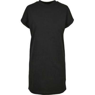 Shirtkleid URBAN CLASSICS "Urban Classics Damen", Damen, Gr. 5XL, US-Größen, schwarz, 100% Baumwolle, unifarben, loose fit, Rundhals, Kleider Shirtkleid