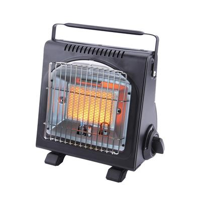Tragbare Gasheizung 1700W + 12 Gaskartuschen Piezo-Zündung Thermoelement ODS Angeln INTEC