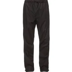 VAUDE Herren Fahrrad-Regenhose "Fluid Pants II", Größe XS in Schwarz Schwarz
