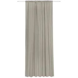 Gerster Collection Fertiggardine 140 x 270 cm Mischgewebe Grau Taupe