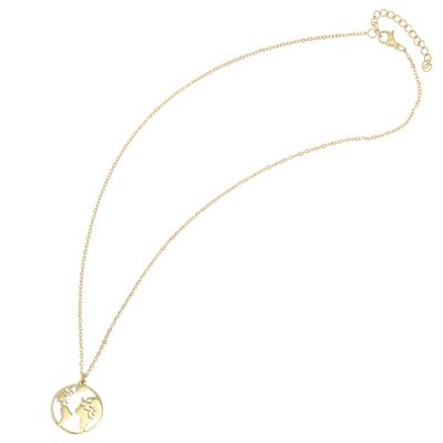 Kette ohne Anhänger ADELIA´S "Halskette mit Anhänger – aus Edelstahl", gold, Halsketten, Herren, 48cm, Edelstahl, Perfekt als Geschenk zum Muttertag