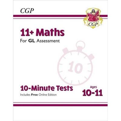 11+ GL 10-Minute Tests: Maths - Ages 10-11 Book 1 (with Online Edition), Taschenbuch von Cgp Books, CGP Books, 978-1-78908-204-3