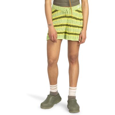 Shorts ELEMENT "Flip", Damen, Gr. L, Normalgrößen, grün (lettuce, aurora, mafly), Obermaterial:[Hauptgewebe] 77% Baumwolle, 23% Nylon., Hosen Shorts