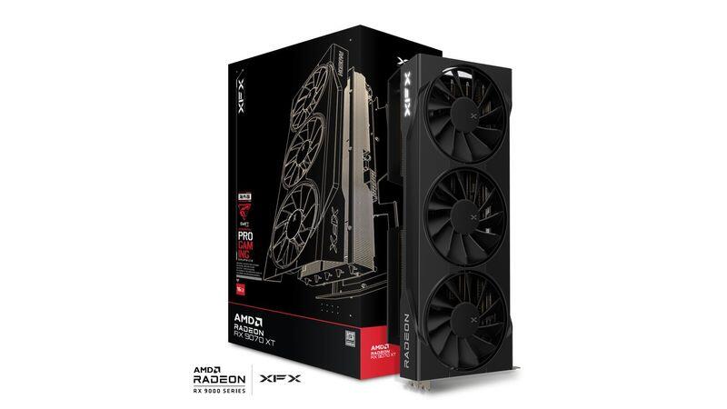 XFX Grafikkarte AMD Radeon RX 9070 XT Swift Triple Fan Gaming Edition 16GB GDDR6 RX-97TSWF3B9