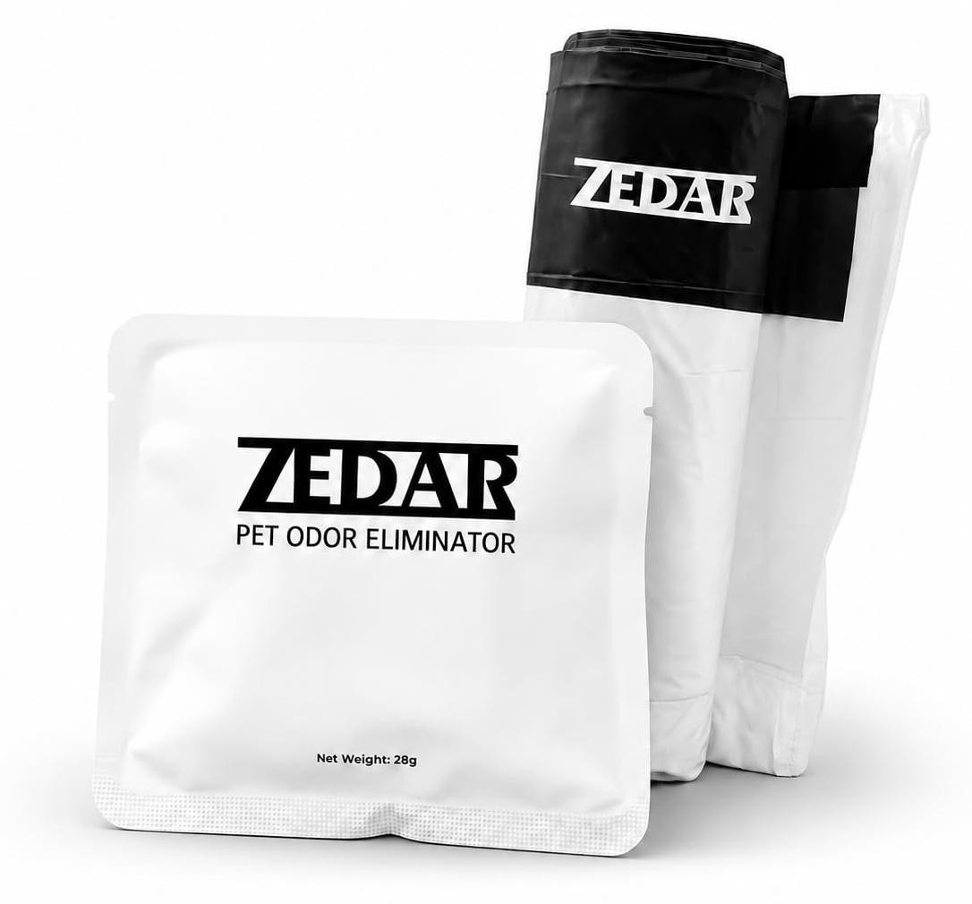 Merkloze Deodorizer & Bags Set voor K1200 - 6 stuks