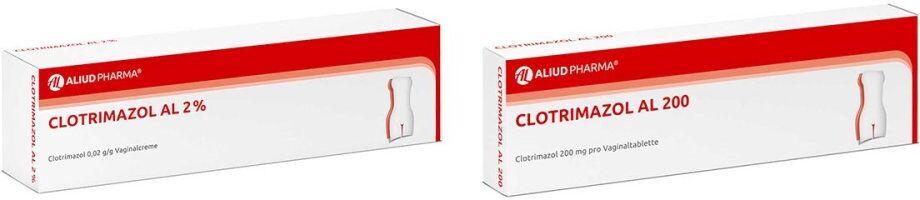 Clotrimazol AL Vaginalcreme und -tabletten bei Scheidenpilz